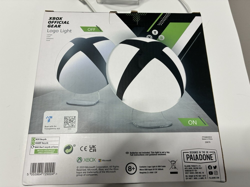 MICROSOFT XBOX SERIES LIGHTS LAMPS CONTROLLER HOLDERS OFFICIAL GEAR