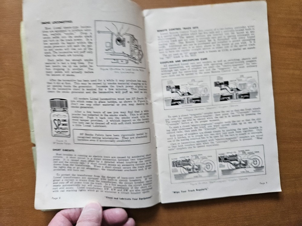 Instructions For Assembling And Operating Lionel Trains (1951 paperback)