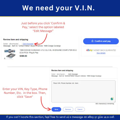 2017 Dodge Challenger BCM Body Control Module Part# 68309502 – Plug & Play