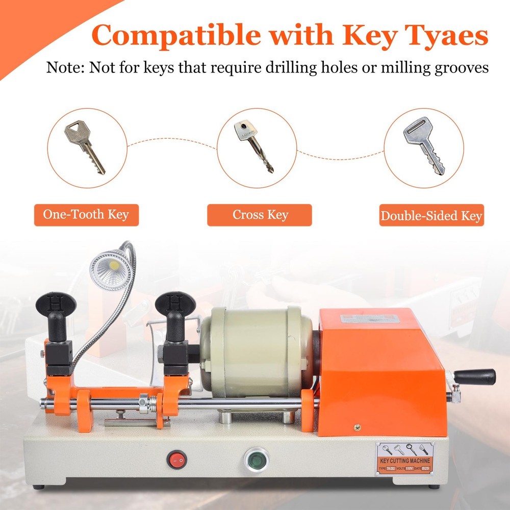 Key Cutting Duplicating Machine Cutter Car Key Copier Locksmith Tools
