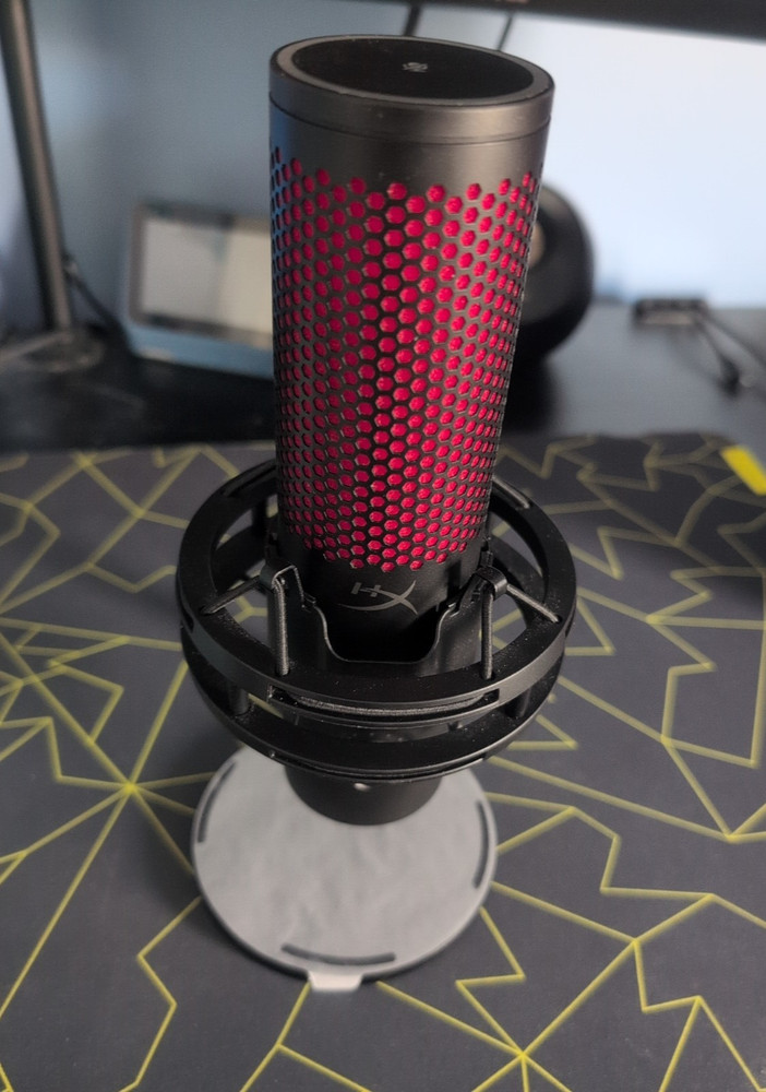 HyperX Quadcast 2 Microphone Black W/Removable Shock Mount