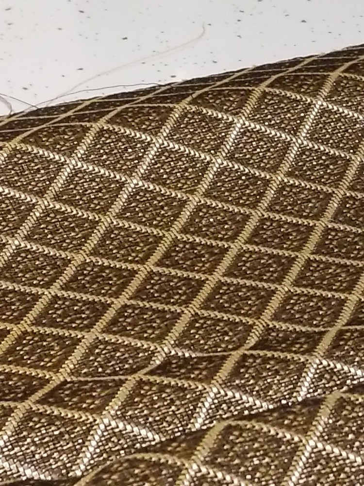 2 X)Vintage Speaker Grill Cloth Fabric ..
