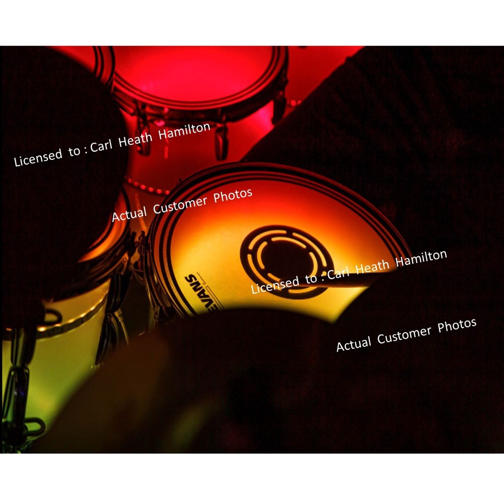 drum kit light set for drums - sound activated