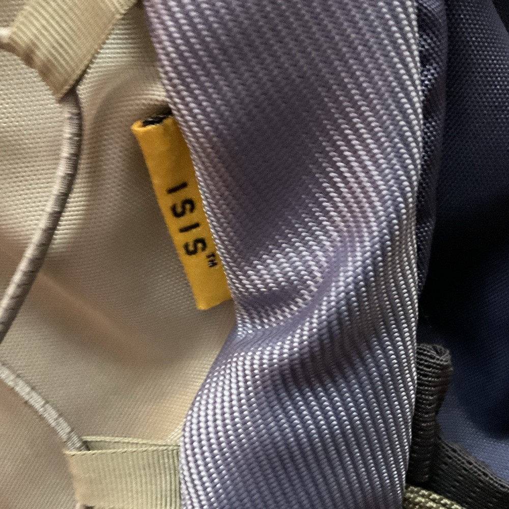 Camelbak ISIS Hydration Backpack Blue Grey Adjustable Shoulder Strap Day Pack