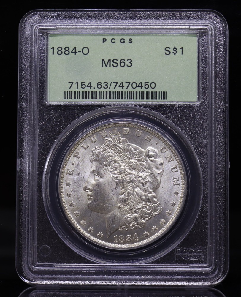 1884-O Morgan Dollar PCGS MS63