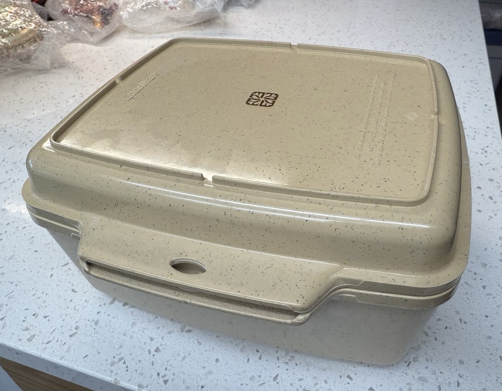 LittonWare 3.5 Quart Casserole Cookware Dish w/ Lid ~ Oven & Microwave Use