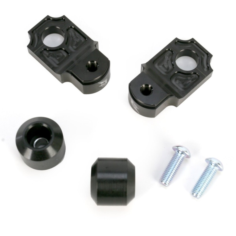 Driven Racing Black Axle Block Sliders - DRAX-112-BK