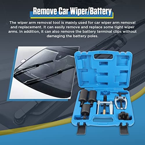 6Pcs Wiper Arm Puller Doesn't Damage The Wiper Arm Removal Tool Strong