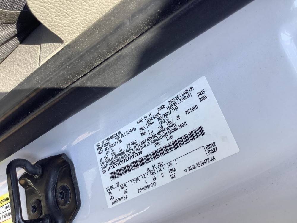 F150 2019 Glove Box 4680176
