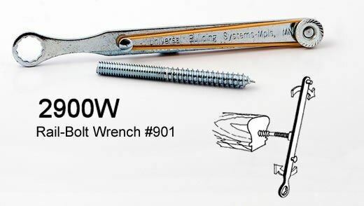 2900W Rail Bolt Wrench