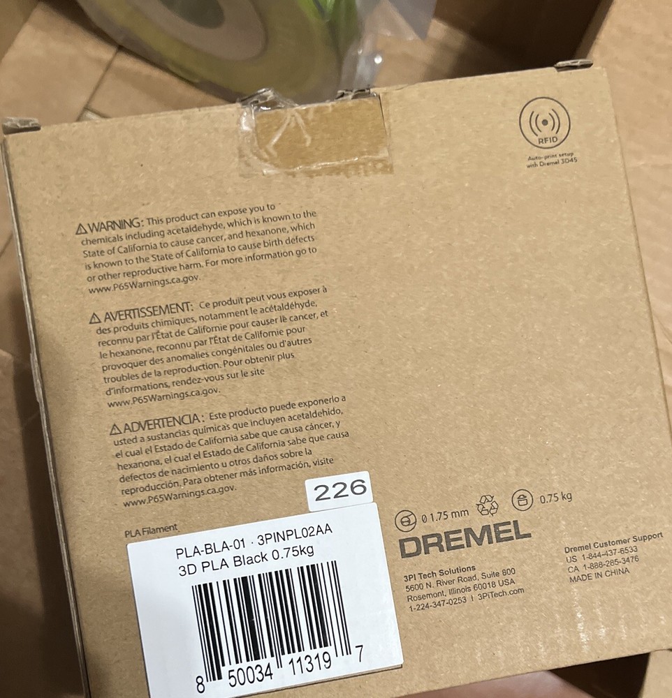 Dremel Pla-Bla-01 3D Printing Filament