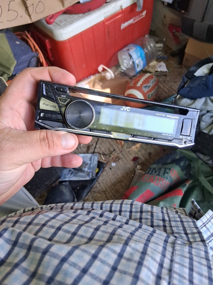 JVC KD-R775S Faceplate