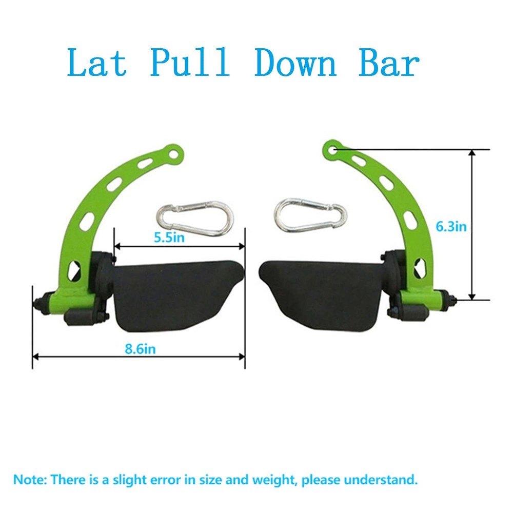 Adjustable Lat Pull down Bar, Cable Machine Attachments for Gym, Home Gym Fit...
