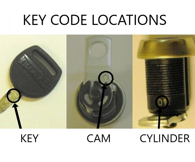 Knapheide 26109959, Replacement Lock & Key Kit for T-latches, Key Code 0006