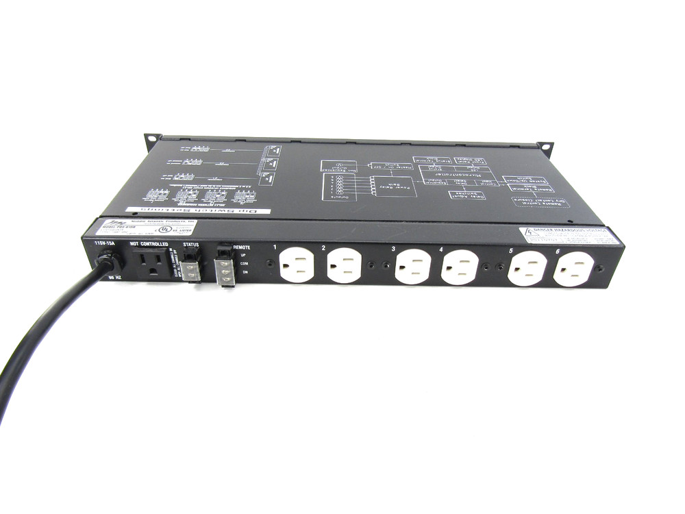 Middle Atlantic Products PDS-615R 15 Amp 6-Step Power Sequencer
