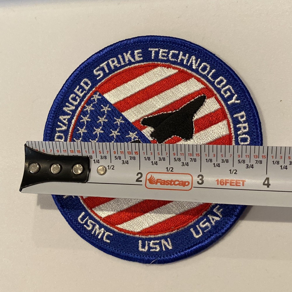 Joint Advanced Strike Technology Program JSF X-35 X-32 USMC USN USAF 4” Patch