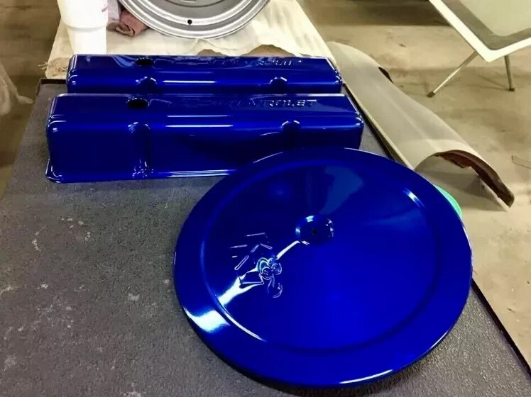 Blue Anodized Coating Spray Can Brake Engine Custom Caliper Paint High Temp