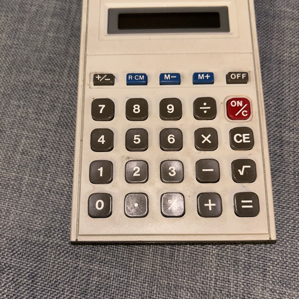 Vintage Sharp Elsimate EL-8158 Calculator