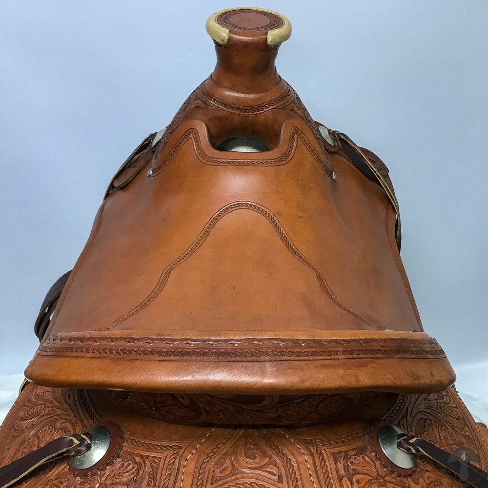 WILDRACE New Western Leather Saddle
