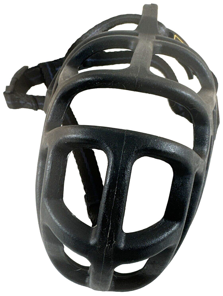 Mayerzon Dog Muzzle, Breathable Basket, Size Large, Black, used (BB1)