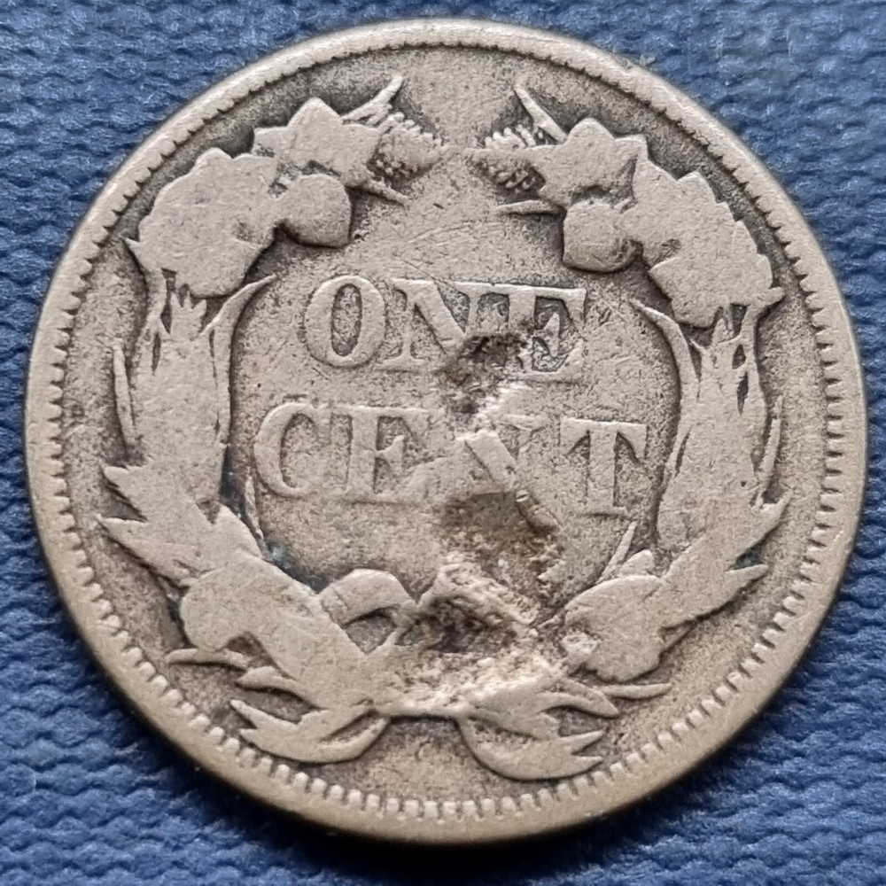 1857 Flying Eagle Cent 1c Circulated Details #68485