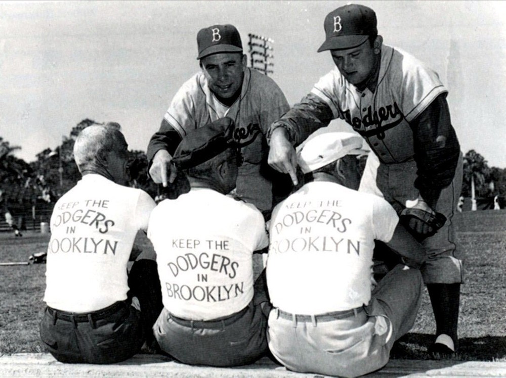 BROOKLYN DODGERS KEEP DODGERS IN BROOKLYN REESE