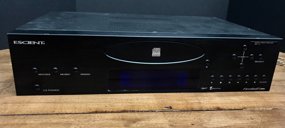 Escient Fireball MX-111 Digital Media Manager (does not power on)