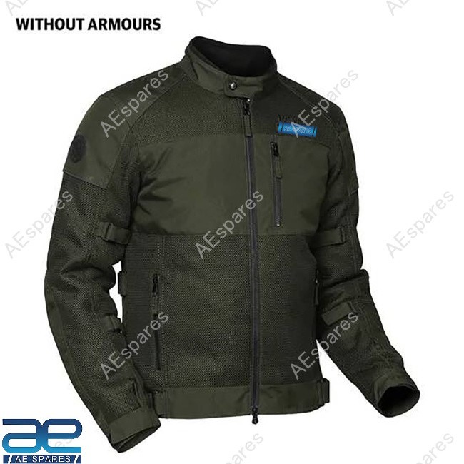 Forge Riding Jacket Black For Royal Enfield Rider S2u