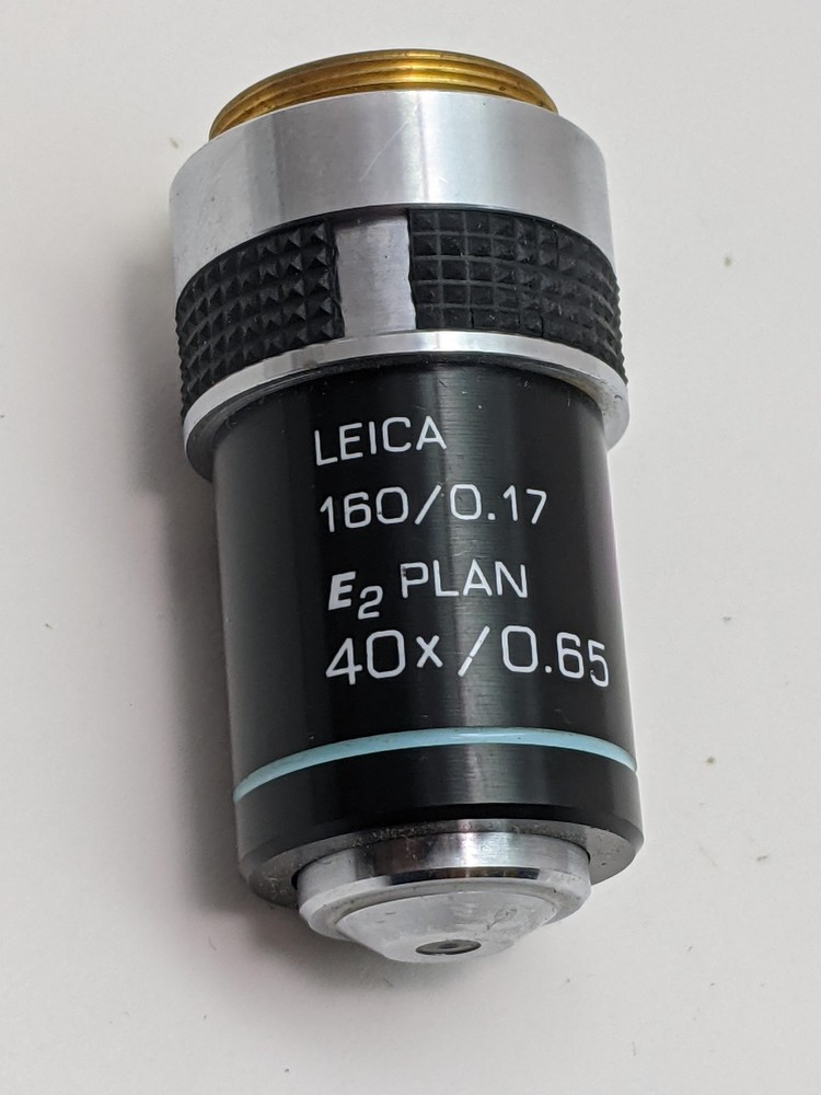 LEICA E2 PLAN 40x/0.65 Microscope Objective 160/0.17 RMS