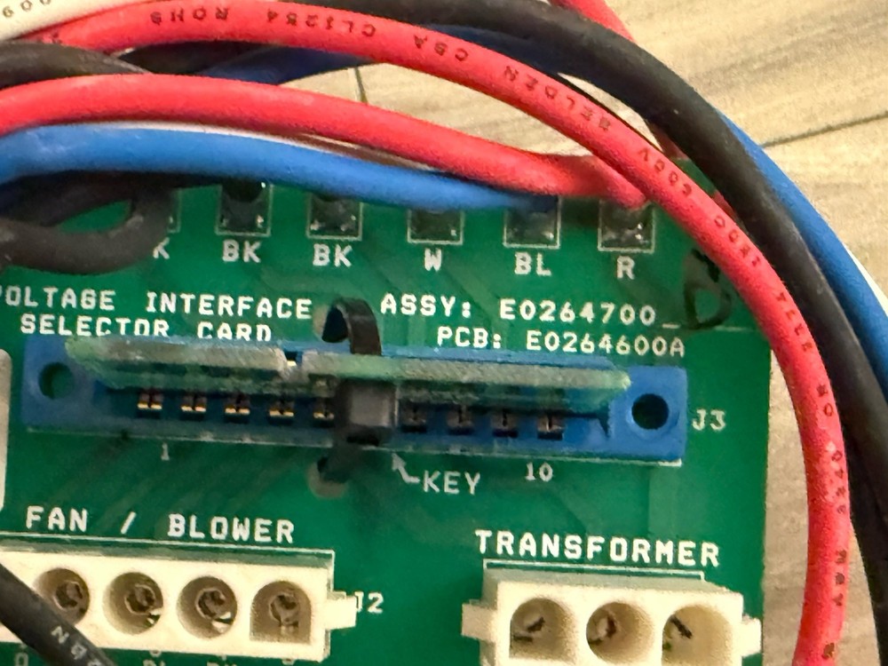 New Open Box Jandy Voltage Interface Selector Card E0264700 E0264600A