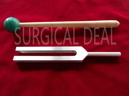 586 Hz Circulation High Quality Tuning Fork + Mallet