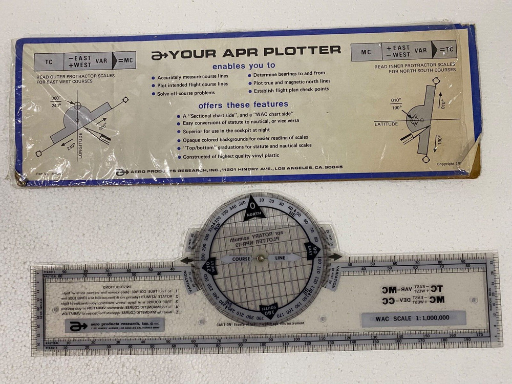 Aero Products APR Plotter for Pilots