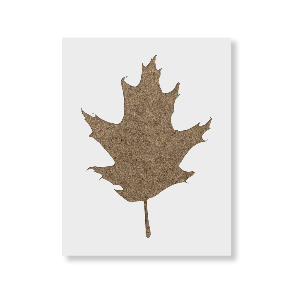 Oak Leaf Stencil - Durable & Reusable Mylar Stencils