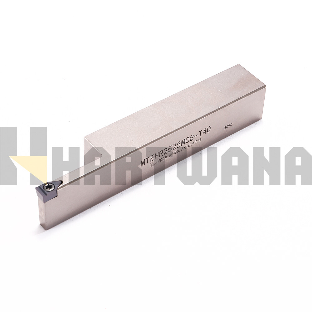 Grooving Inserts Width 8mm Indexable Lathe Grooving Turning Tool Holder 25mm