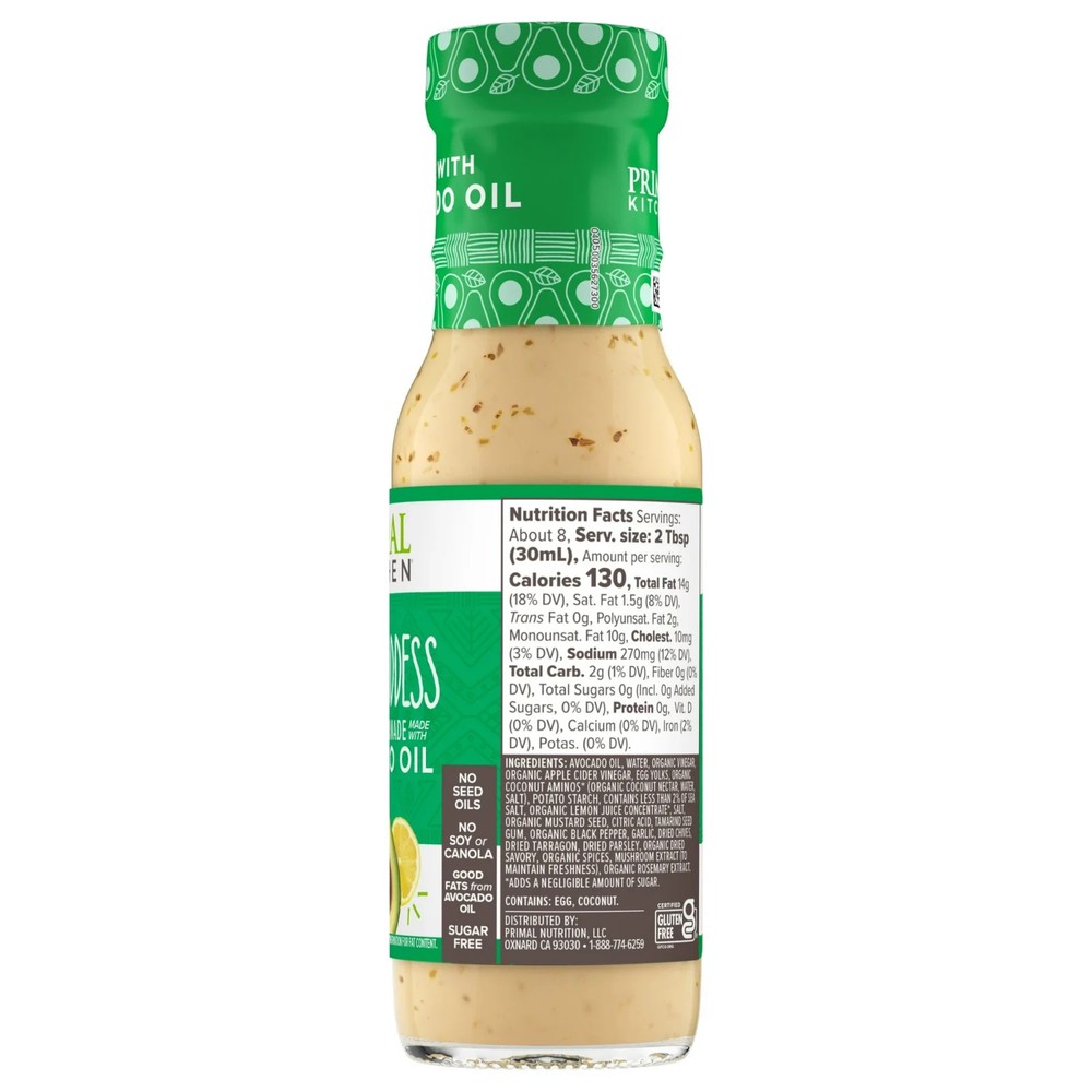 Primal Kitchen Green Goddess Dressing & Marinade 8 oz