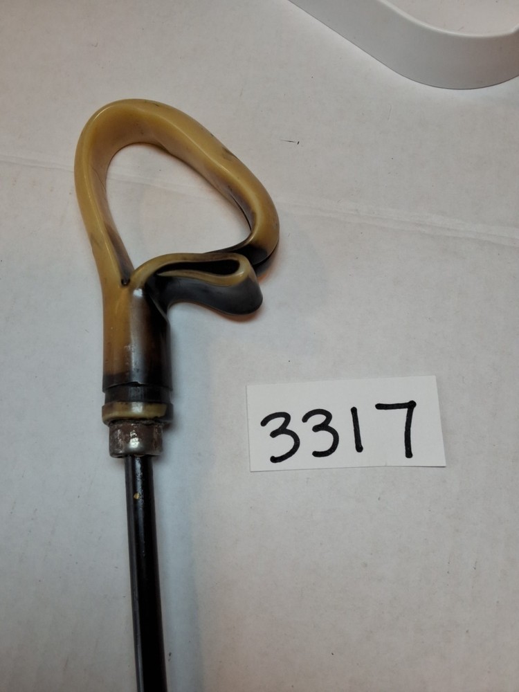 Antique Hand Carved Bone Handle For Umbrella