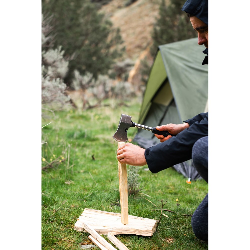 Stansport Rubber Handle Camp Axe / Hammer