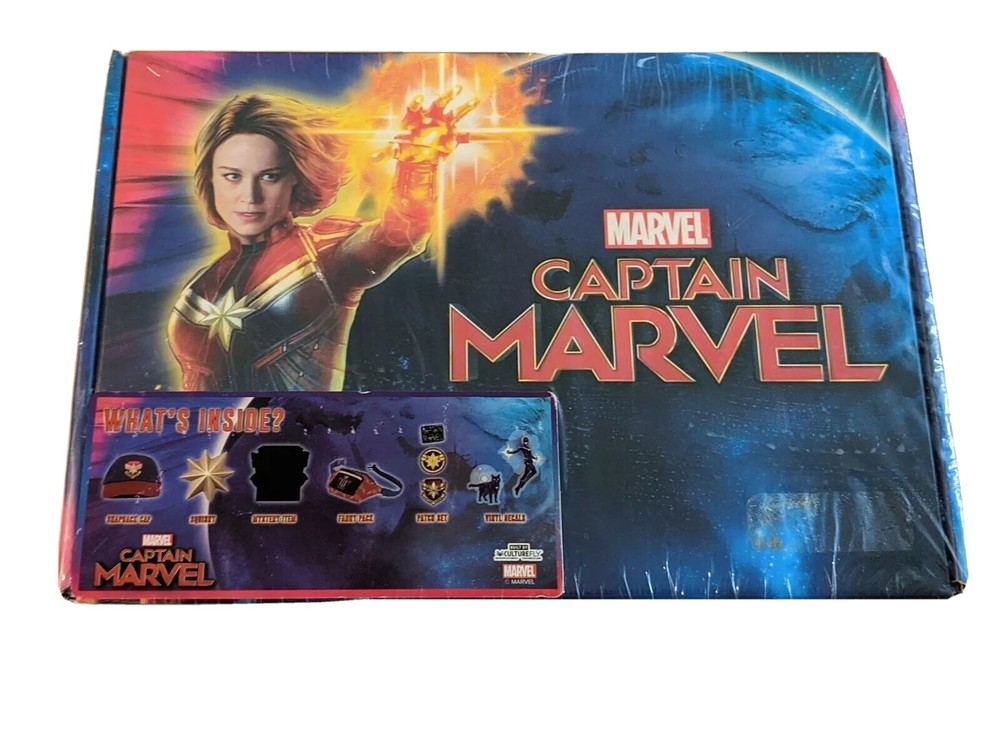 Disney Marvel MCU Captain Marvel Mystery Gift Box New