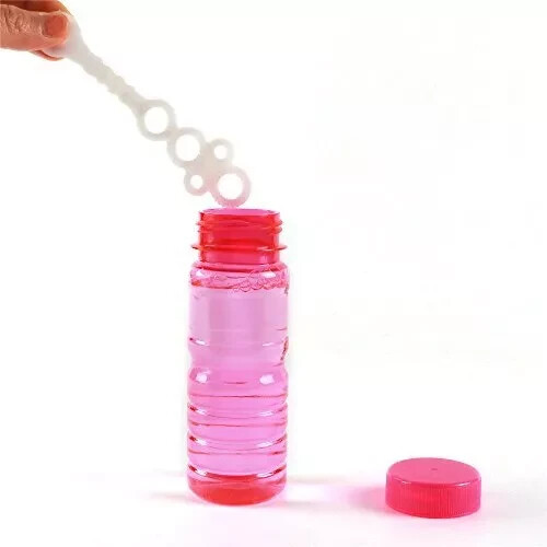Big Bubble Bottle 12 Pack - 2oz Blow Bubbles Solution Novelty 12 Pack 2oz