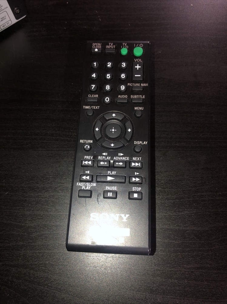 Sony Energy Star DVD Player With Remote