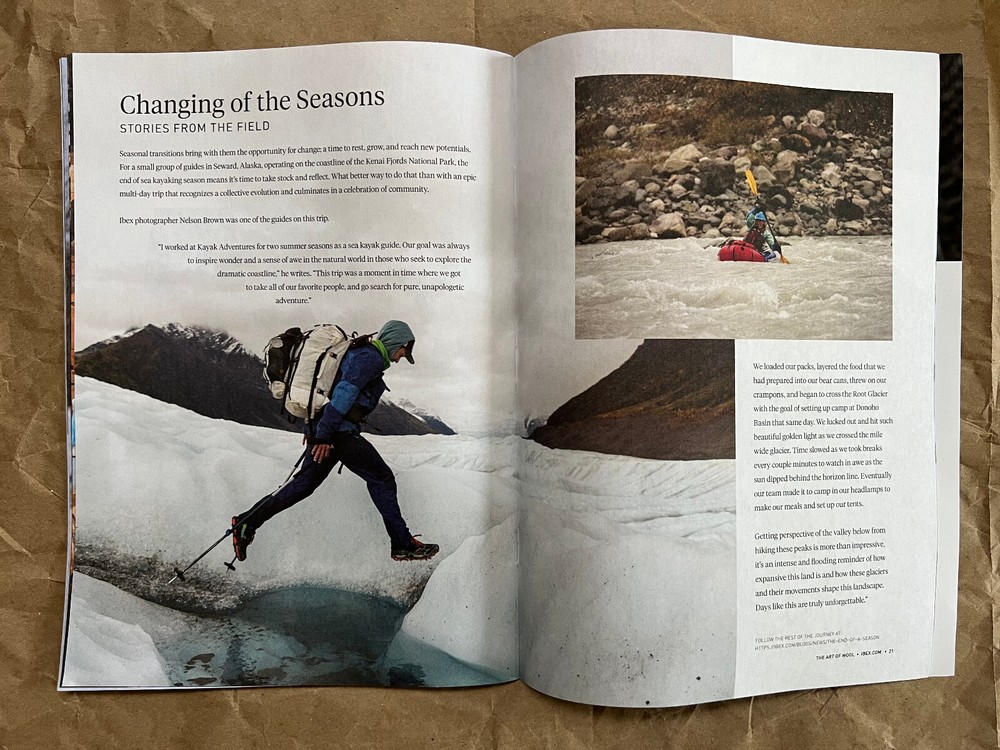 Ibex Wool catalog, Fall 2022