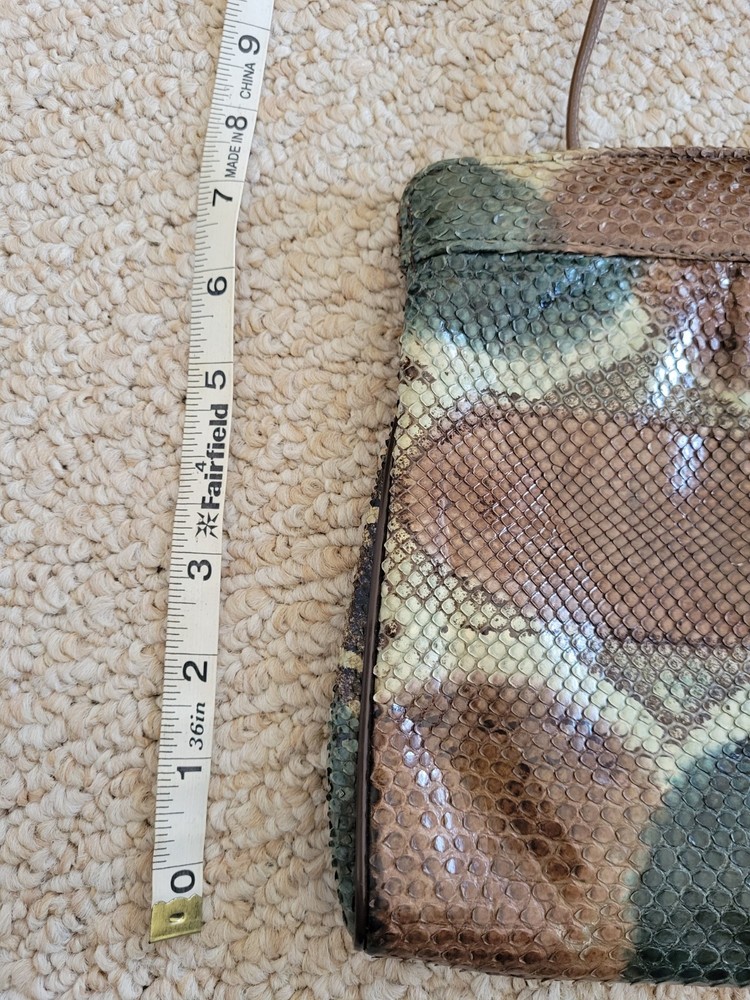 Vintage Python One-of-a-Kind handbag with Strap