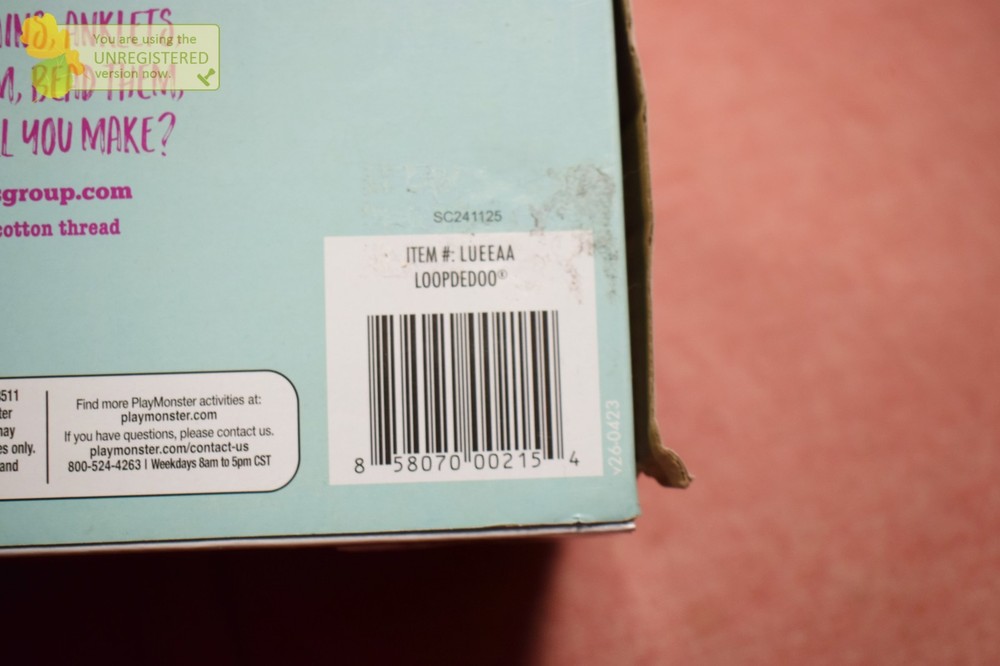 PlayMonster Loopdedoo Bracelet Maker (Incomplete)