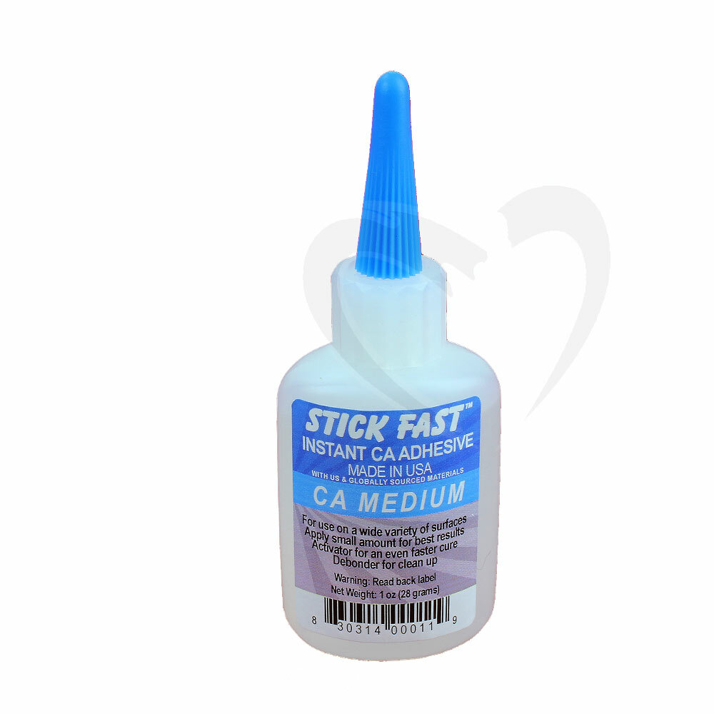 Stick Fast Medium CA Glue, 1 ounce