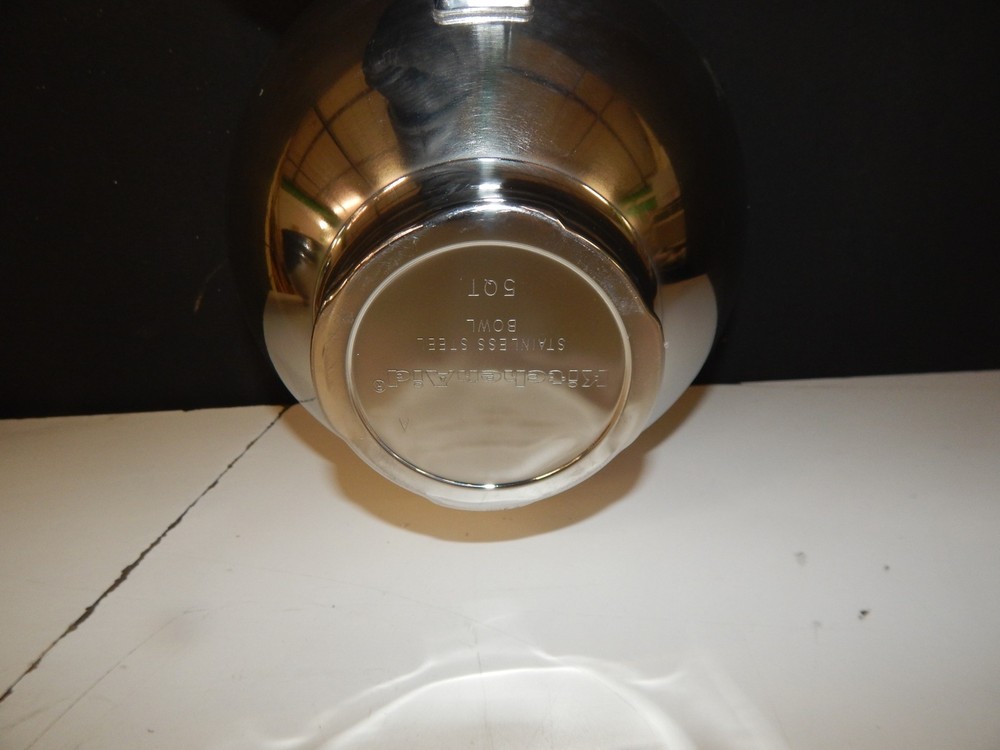 KITCHENAID 5 QUART STAINLESS MIXING BOWL & GUARD (TJD12)