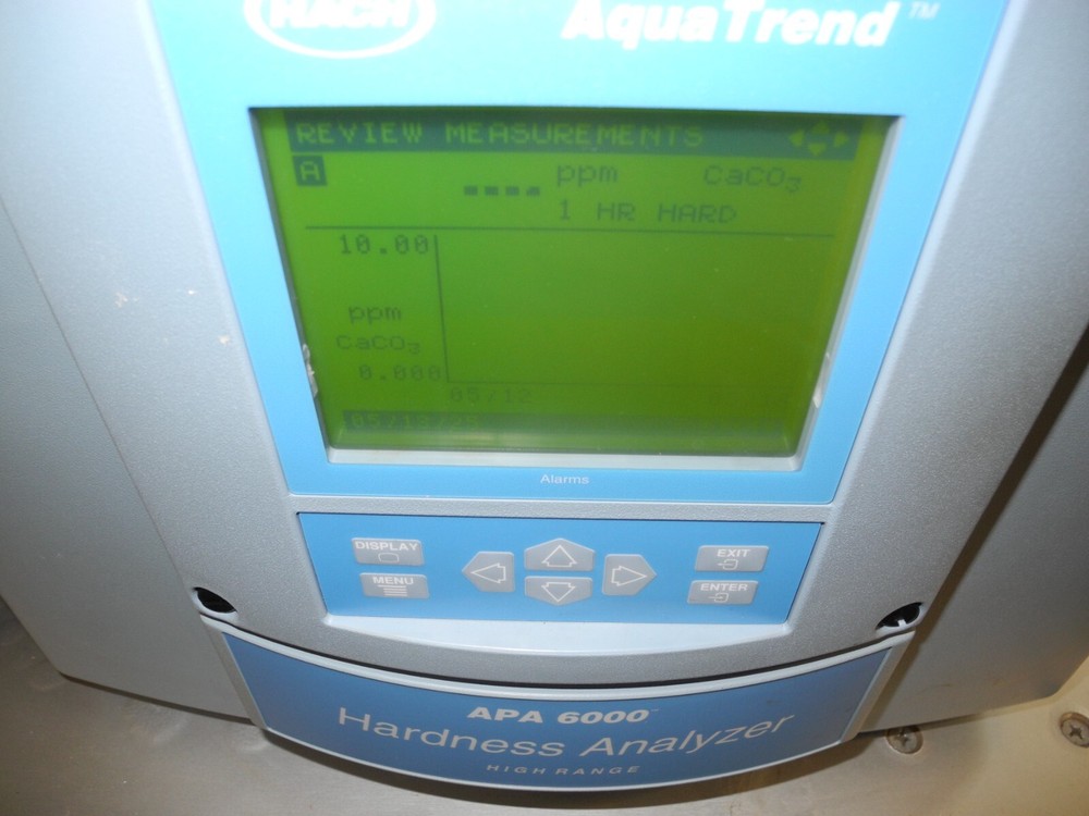 HACH APA 6000 AQUA TREND HI RANGE HARDNESS ANALYZER & ALKALINITY ANALYZER
