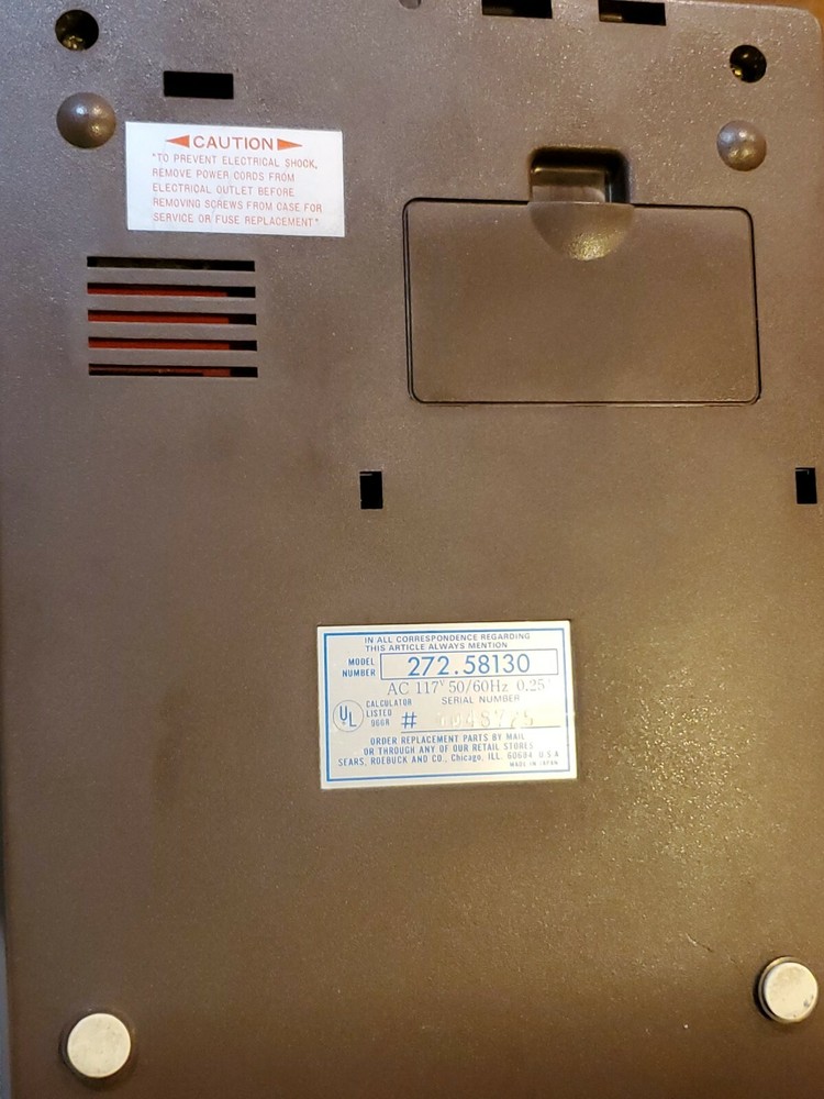 Vintage Sears PD 10 Adding Machine/Calculator Good Condition!