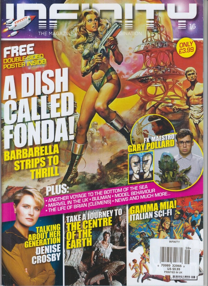 BARBARELLA INFINITY MAGAZINE 2019 ISSUE #16 JANE FONDA