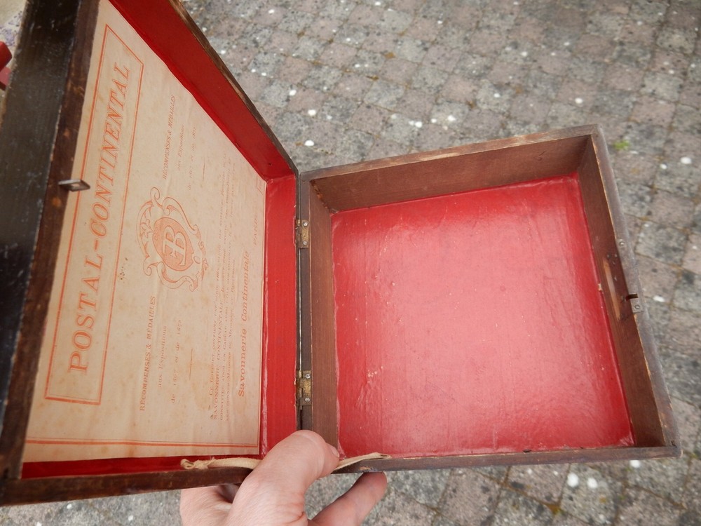 JAPANESE EDWARDIAN BOX LAQUER TRANSFER JAPANALIA