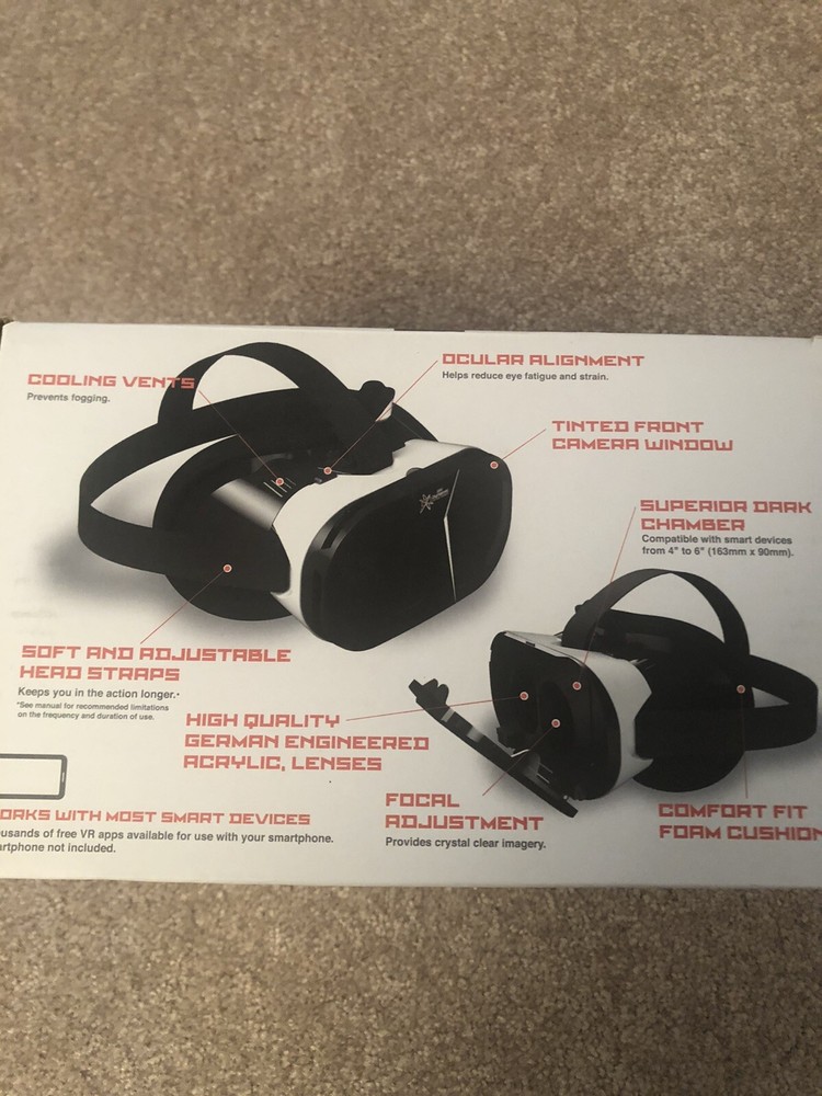 Dynamic Virtual Viewer DVV 3D Glasses Virtual Reality VR Headset Player